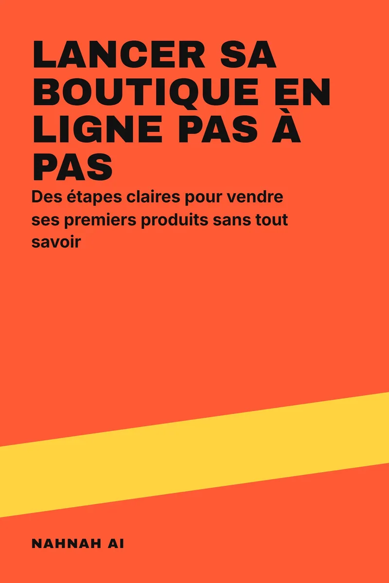 Couverture de « Lancer sa boutique en ligne pas à pas »